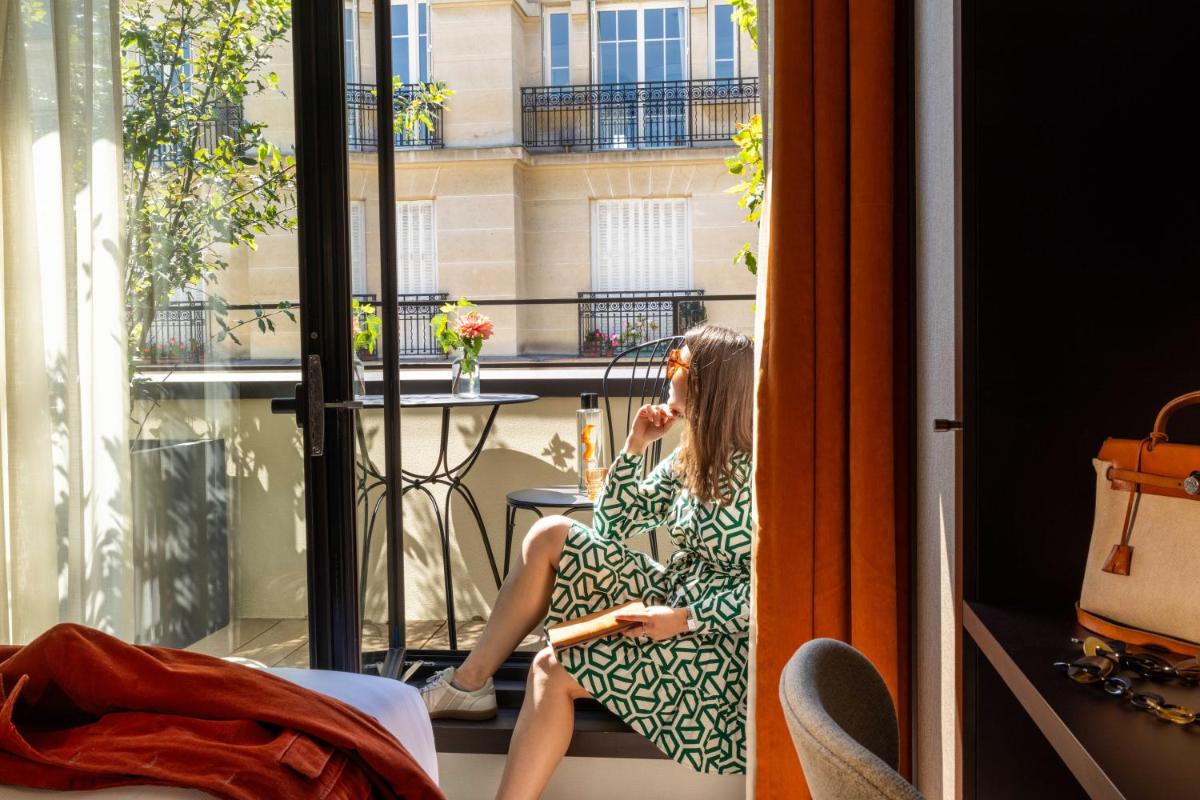 Balcon ou terrasse dans l'établissement Belinda Hôtel & Spa