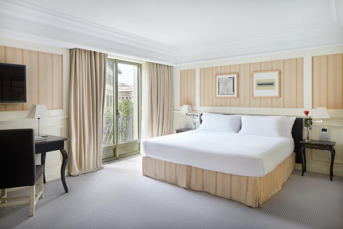 Cama o camas de una habitación en Majestic Hotel & Spa Barcelona GL