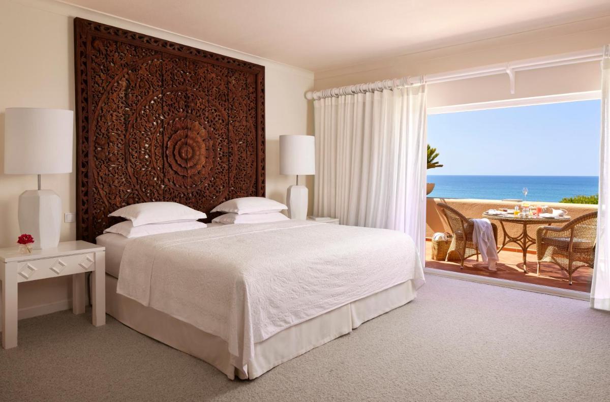 Uma cama ou camas num quarto em Vila Joya