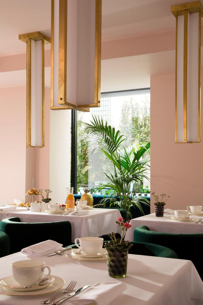 Restaurant ou autre lieu de restauration dans l'établissement Hôtel Saint-Marc