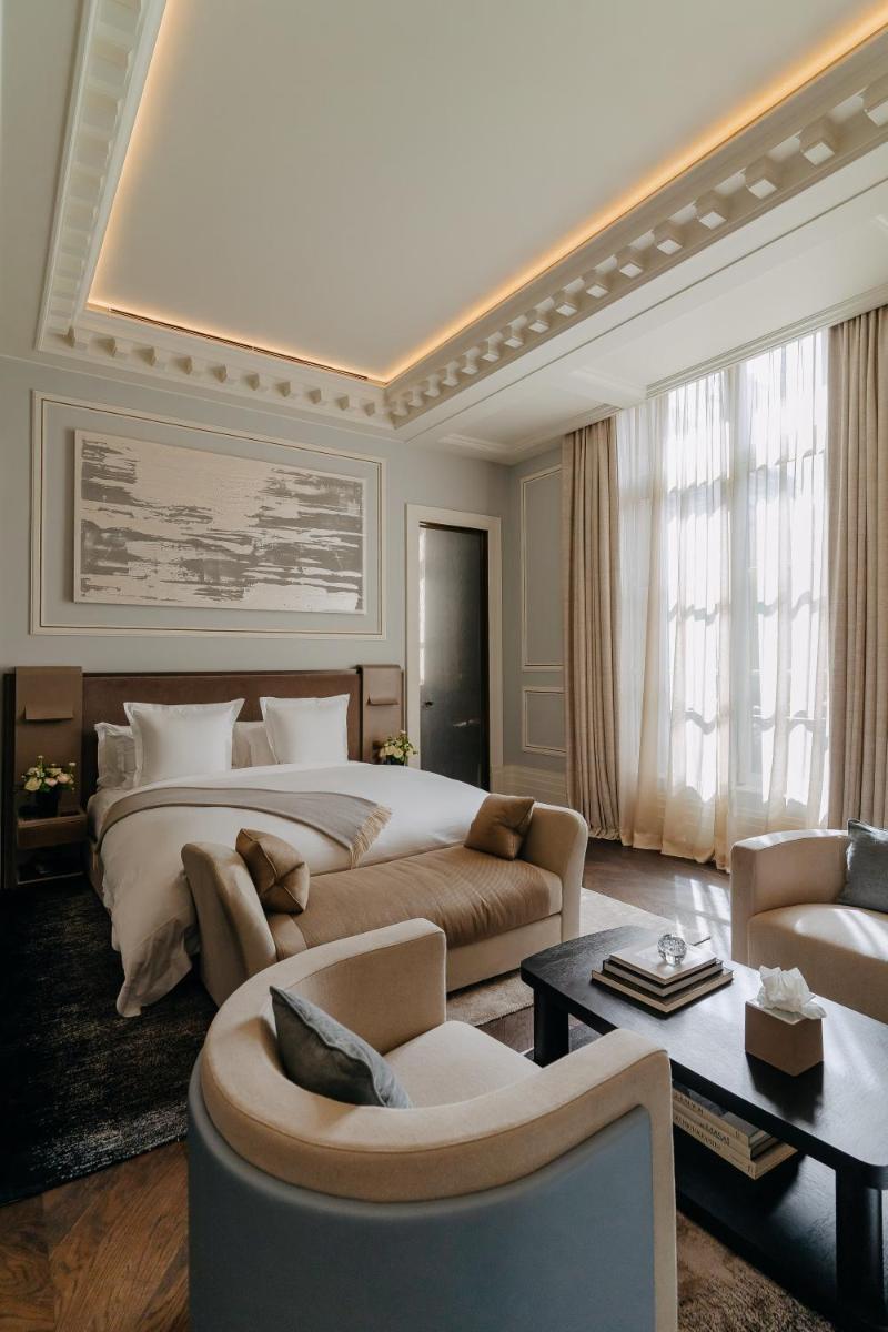 Coin salon dans l'établissement Maison Villeroy