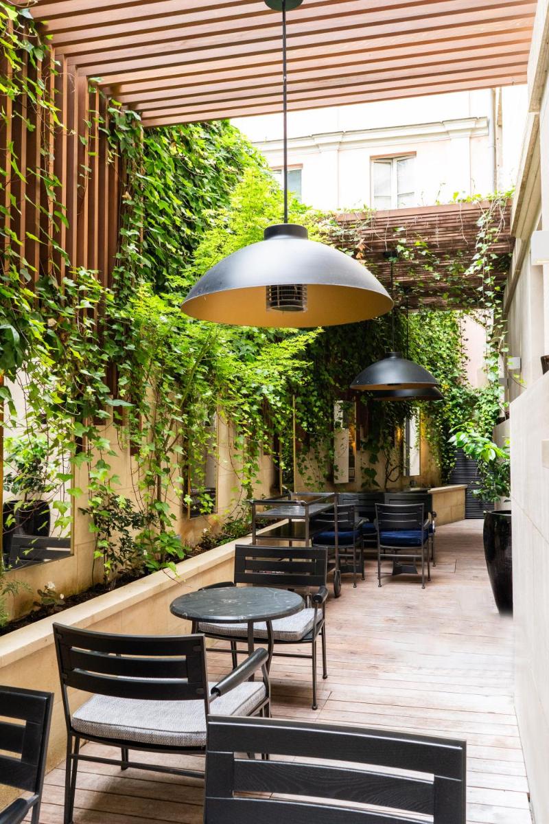 Terrasse ou espace extérieur de l'établissement Maison Villeroy