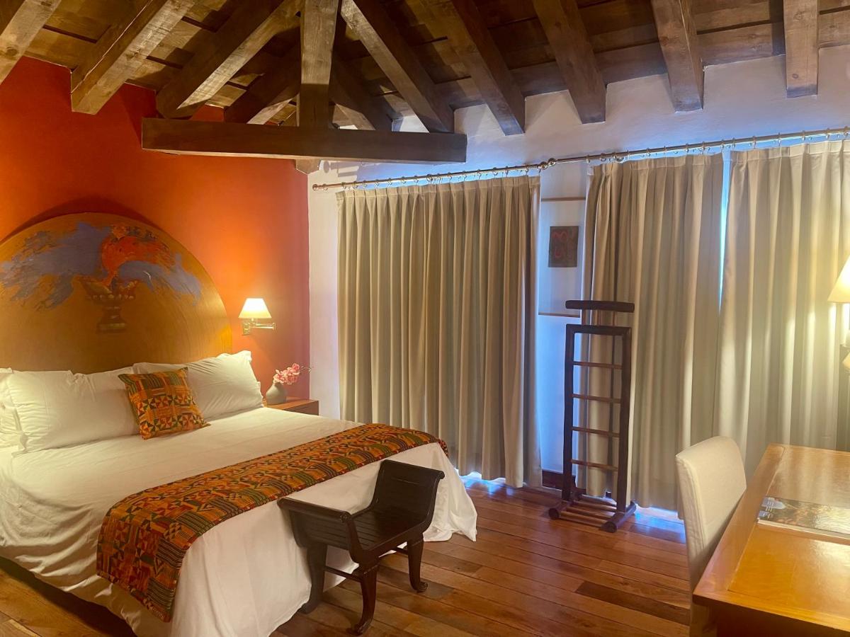 Cama o camas de una habitación en Hotel El Rancho