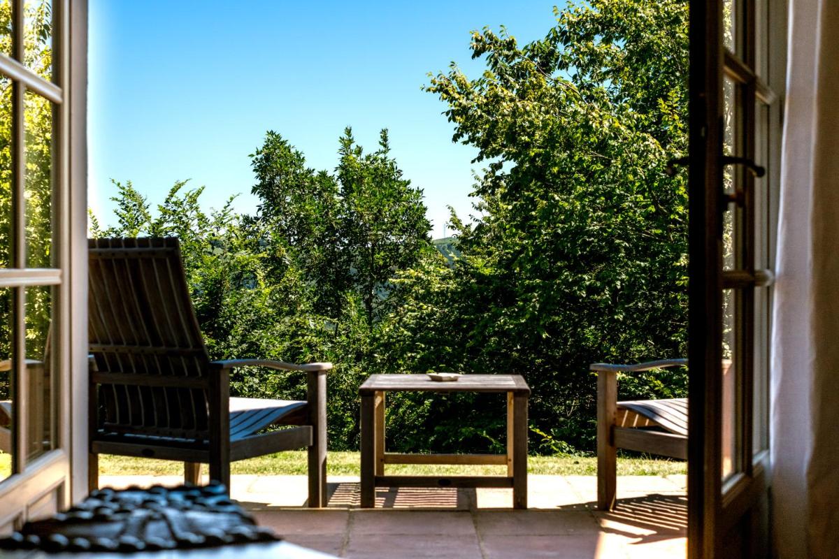 Balcon ou terrasse dans l'établissement Auberge Ostapé