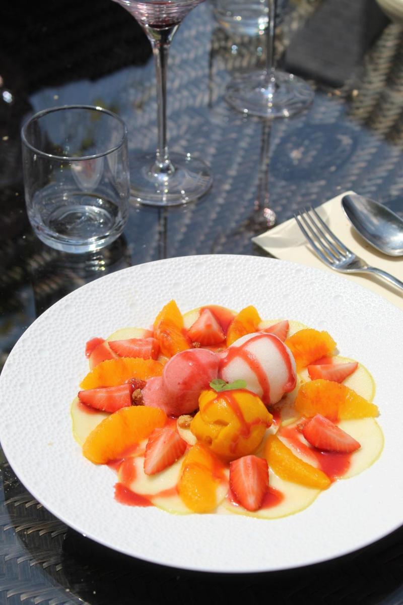 Nourriture dans l'hôtel ou à proximité