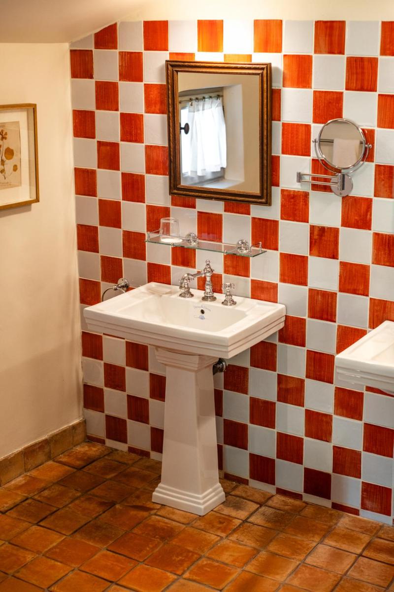 Salle de bains dans l'établissement Auberge Ostapé
