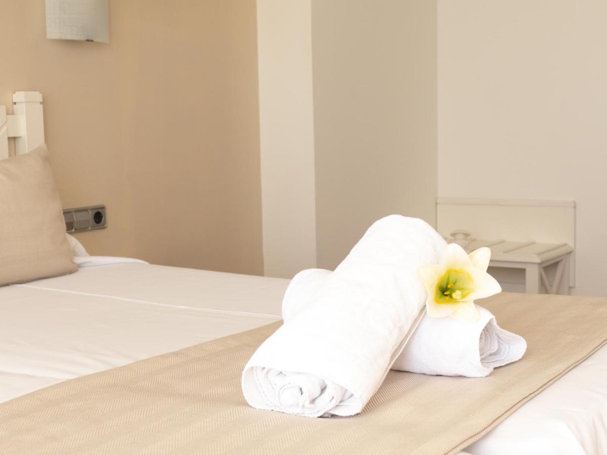 Cama o camas de una habitación en Hotel Na Forana