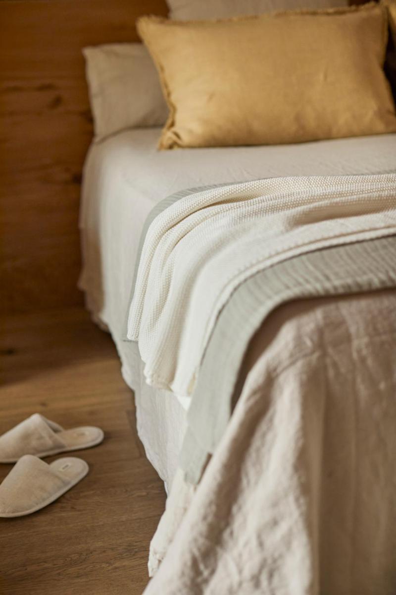 Cama o camas de una habitación en La Garriga de Castelladral