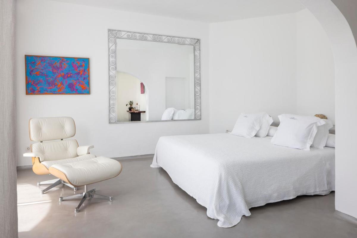 Cama o camas de una habitación en Hacienda Na Xamena, Ibiza