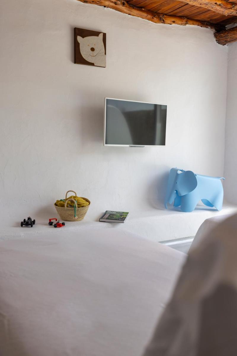 Cama o camas de una habitación en Hacienda Na Xamena, Ibiza
