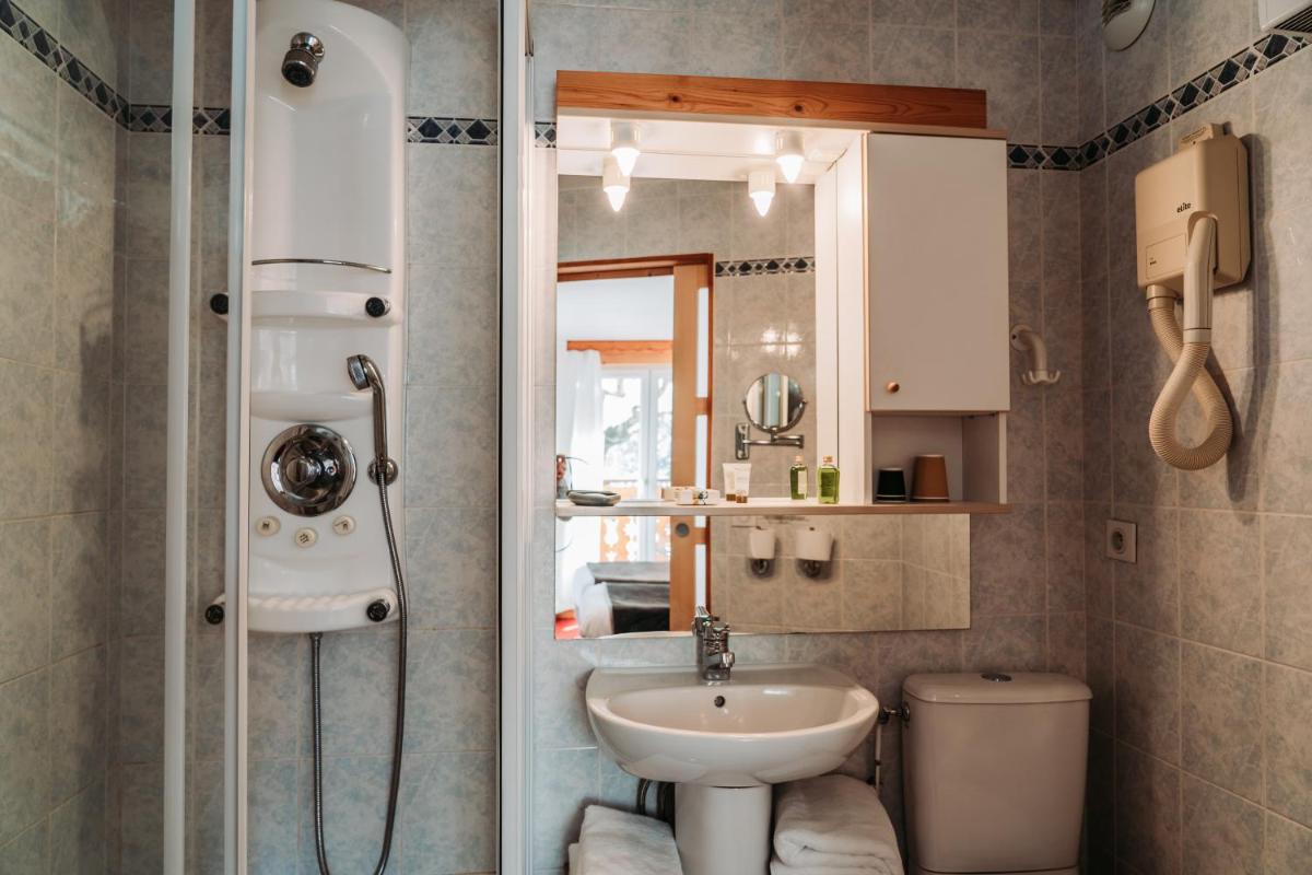Salle de bains dans l'établissement Joy Villard de Lans