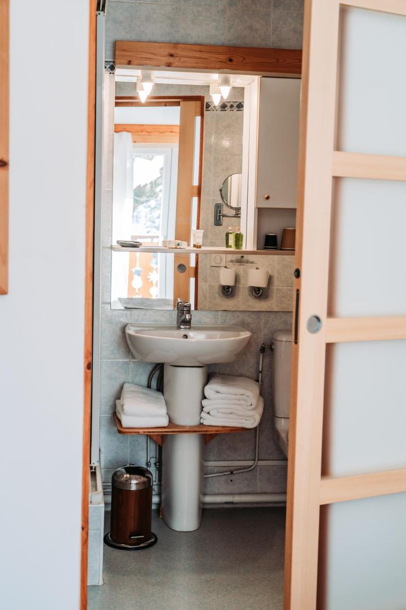 Salle de bains dans l'établissement Joy Villard de Lans