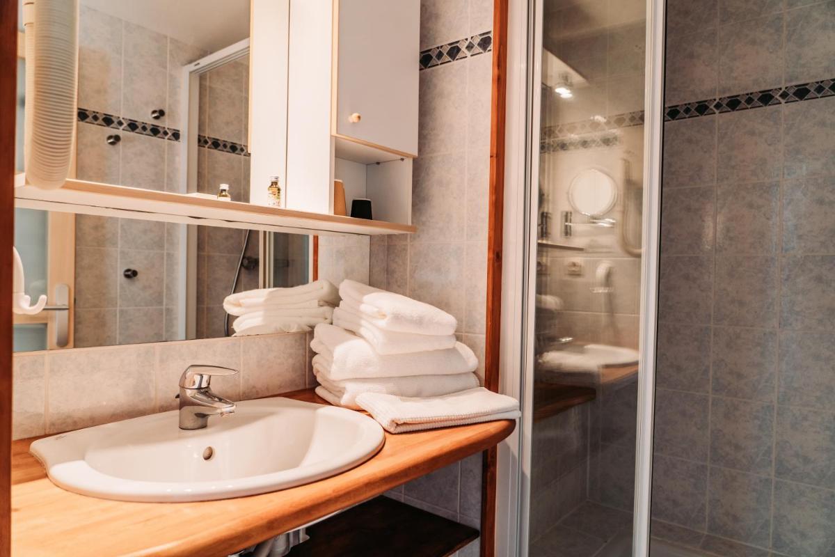 Salle de bains dans l'établissement Joy Villard de Lans