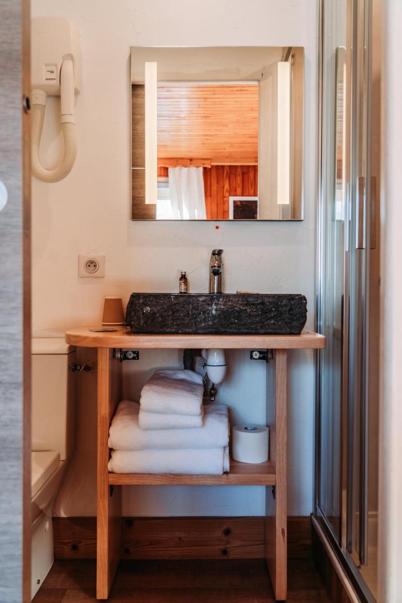 Salle de bains dans l'établissement Joy Villard de Lans
