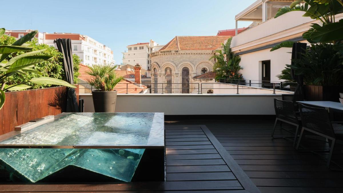 Piscine de l'établissement Five Seas Cannes, a Member of Design Hotels™ ou située à proximité