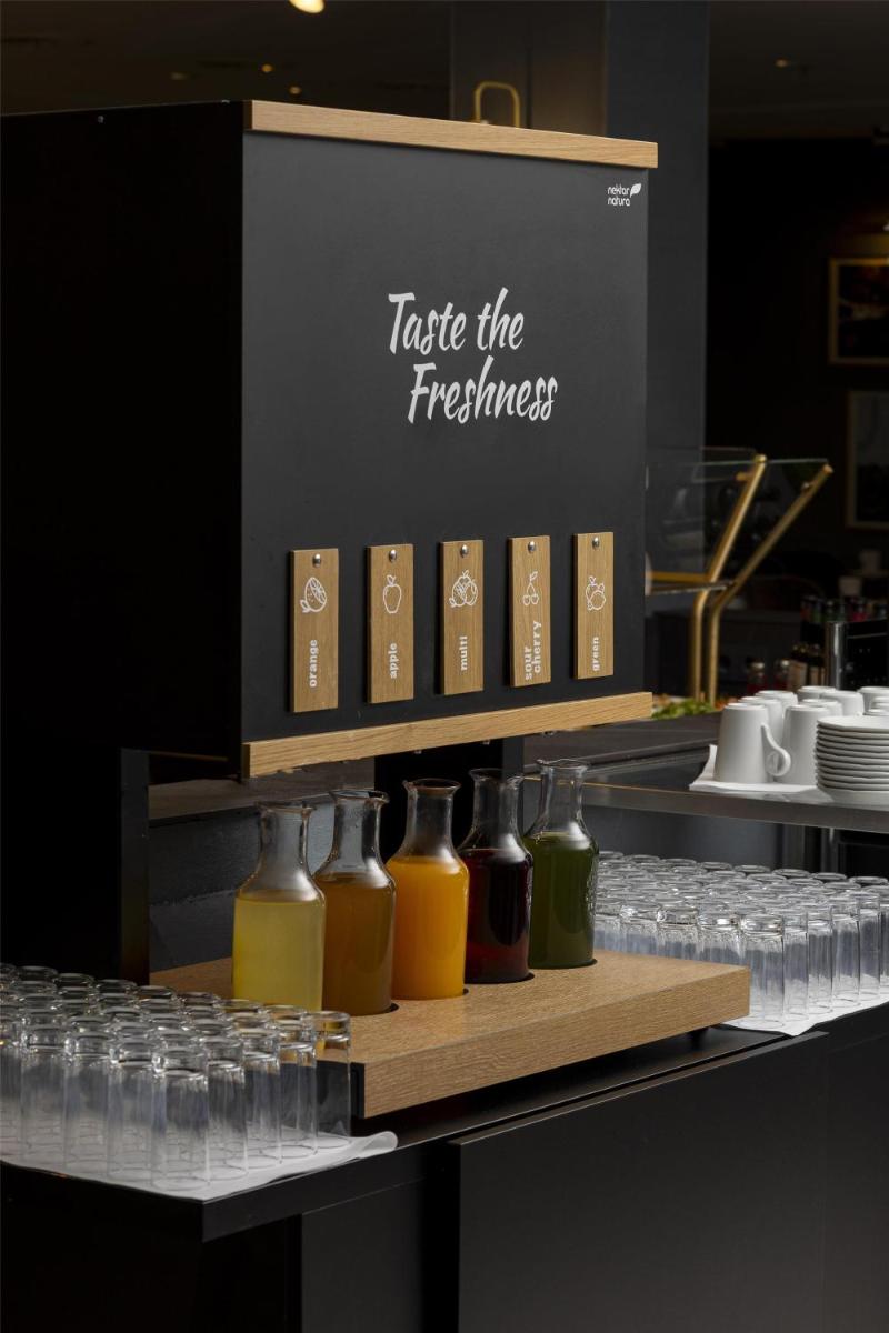 Getränke in der Unterkunft Hilton Düsseldorf