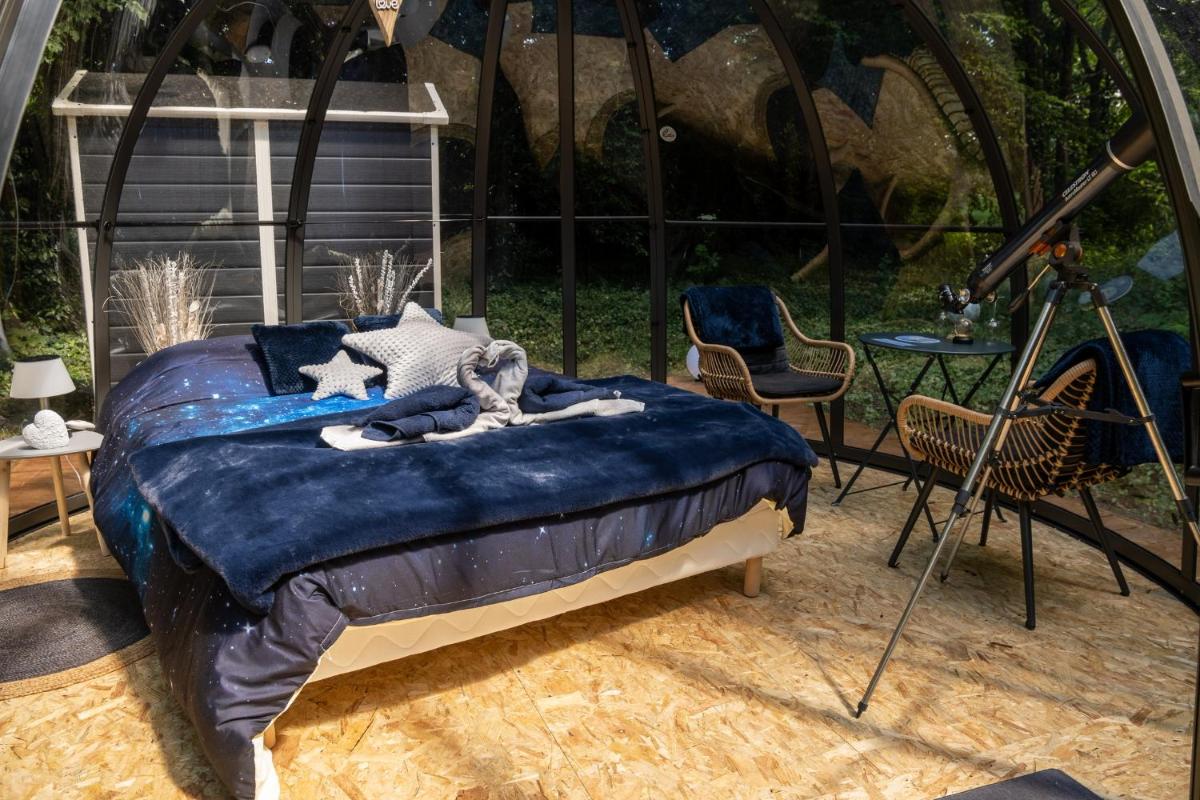 Dôme Atmo'sphère, la tête dans les étoiles avec accès piscine - Housity