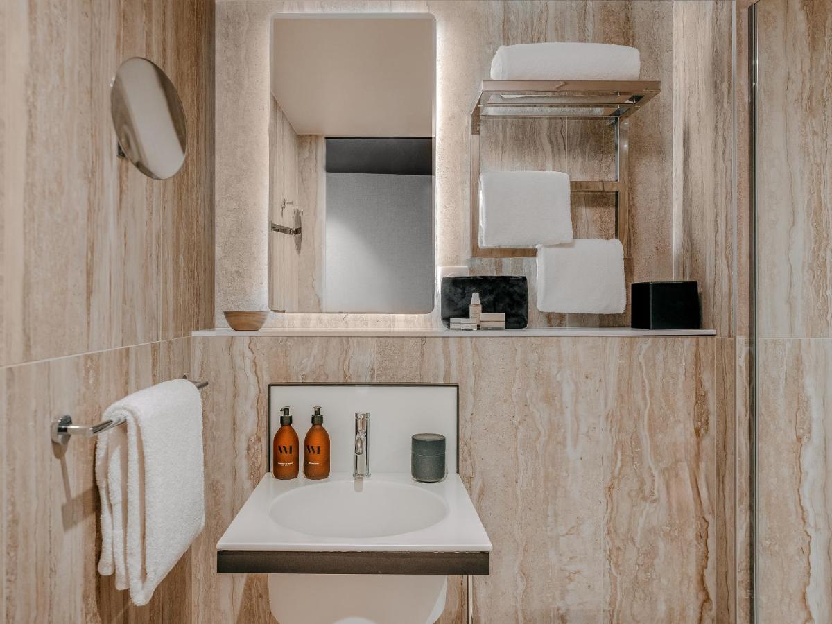 Cuisine ou kitchenette dans l'établissement Hôtel Barnett Paris