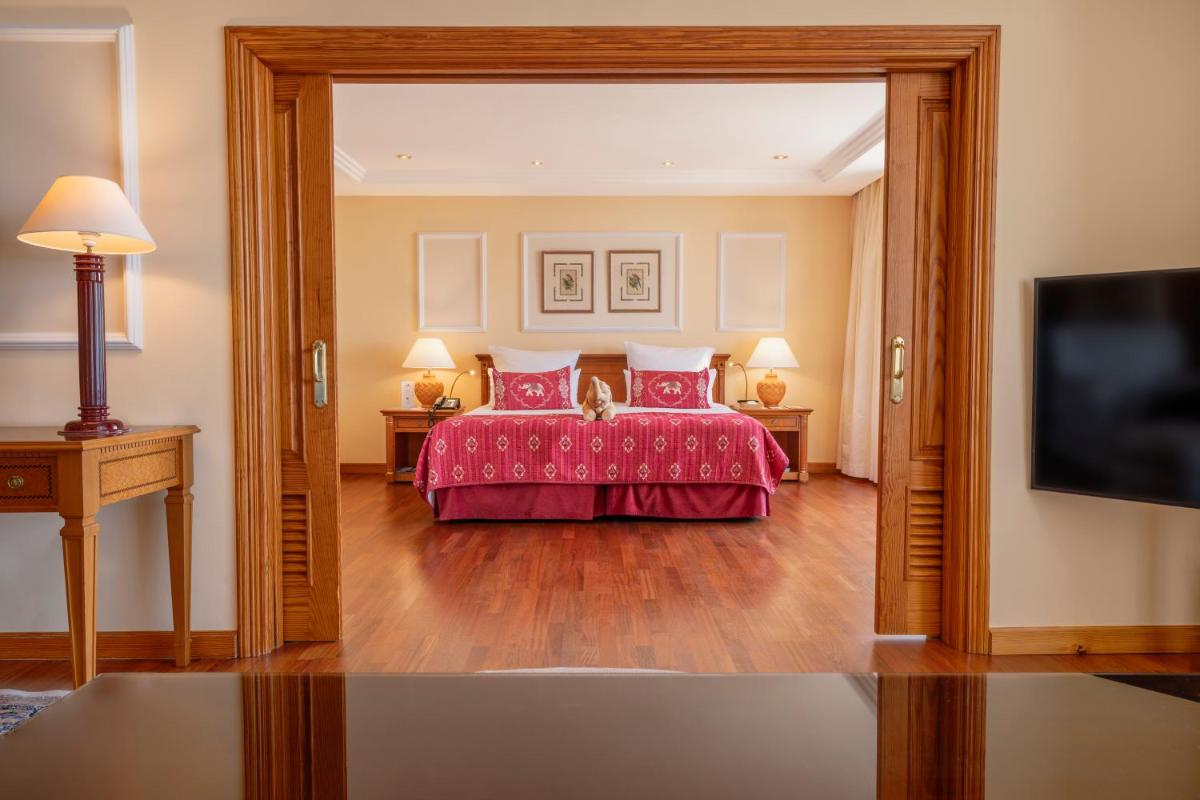 Cama o camas de una habitación en Hotel Botanico y Oriental Spa Garden