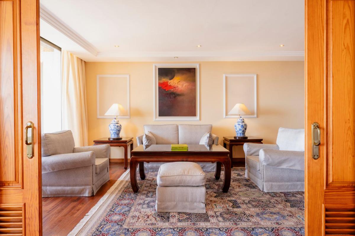 Zona de estar de Hotel Botanico y Oriental Spa Garden