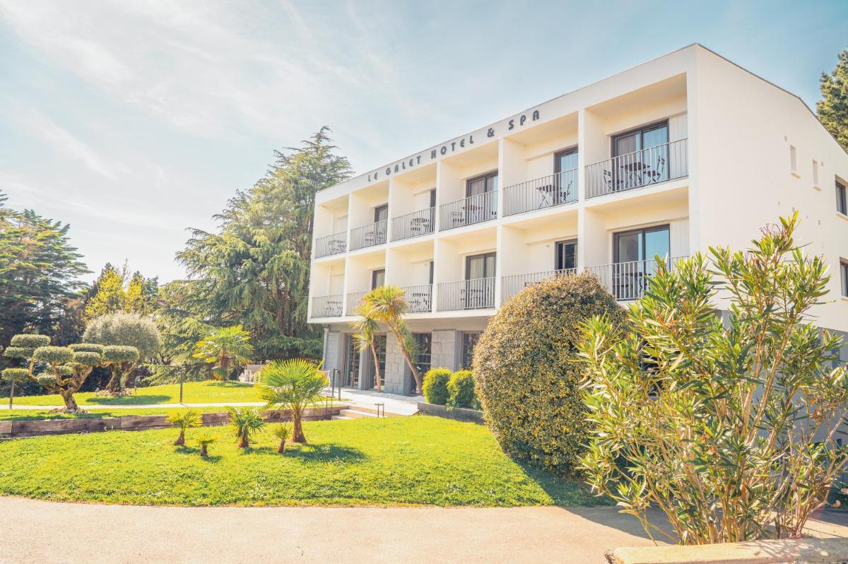 Jardin de l'établissement Le Galet Hotel & Spa