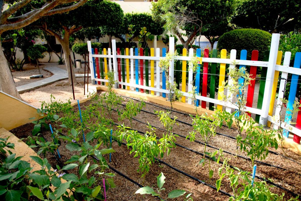 Jardín al aire libre en Playasol