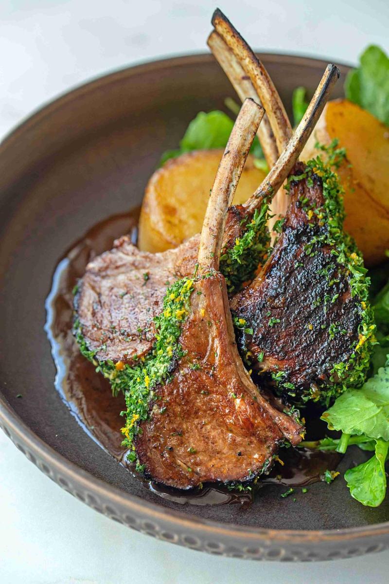 a plate of food with meat and vegetables on it at Hyatt Regency Jaipur Mansarovar in Jaipur a plate of food with meat and vegetables on it at Hyatt Regency Jaipur Mansarovar in Jaipur