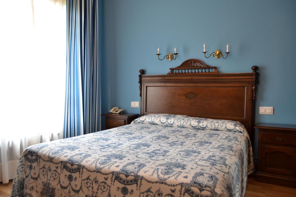 Cama o camas de una habitación en Gran Hotel Balneario de Liérganes