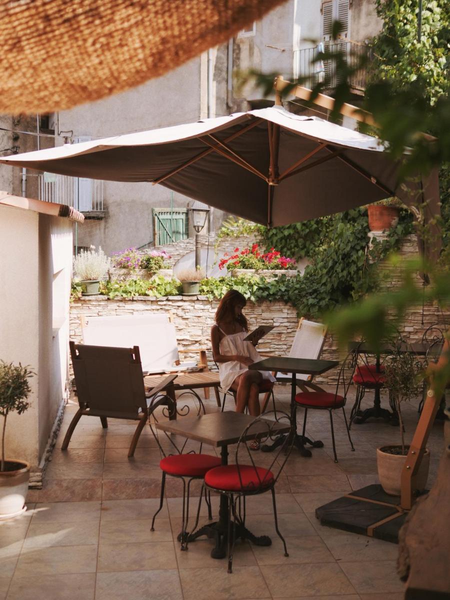 Restaurant ou autre lieu de restauration dans l'établissement Hôtel U Palazzu & Spa