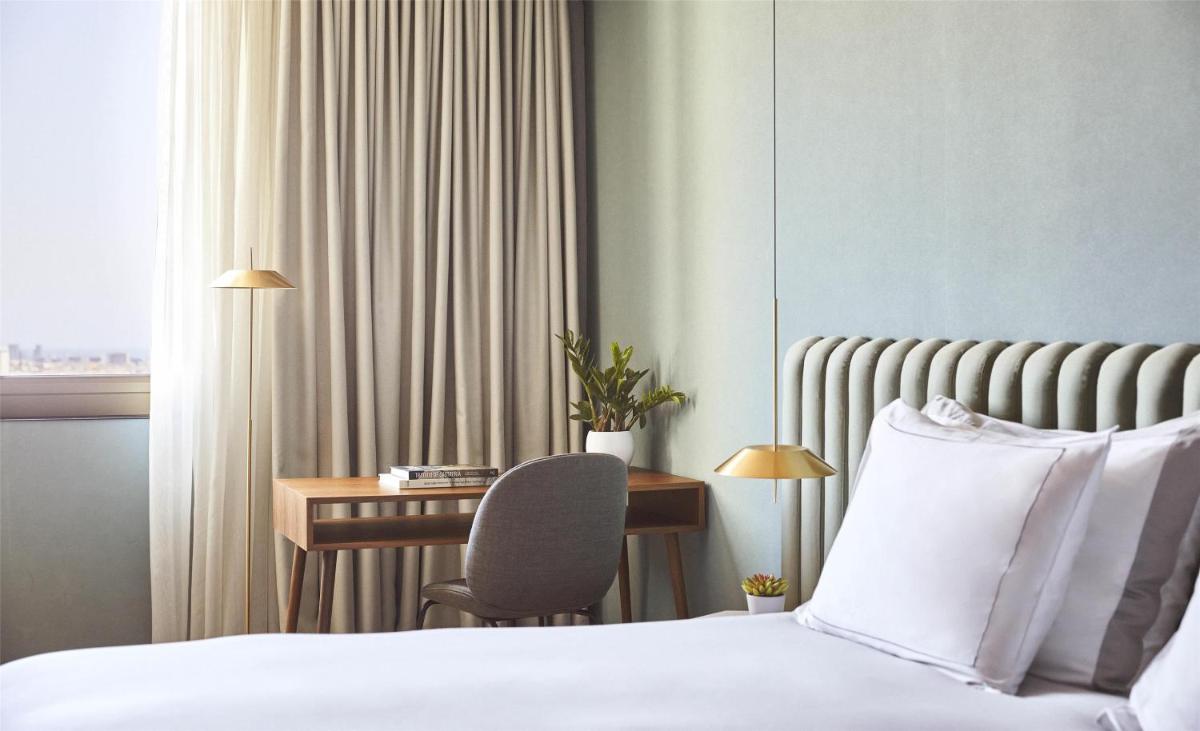 Cama o camas de una habitación en Grand Hyatt Barcelona
