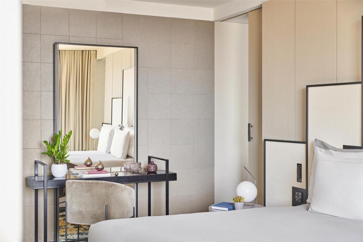 Cama o camas de una habitación en Grand Hyatt Barcelona
