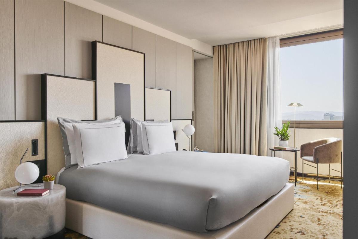Cama o camas de una habitación en Grand Hyatt Barcelona