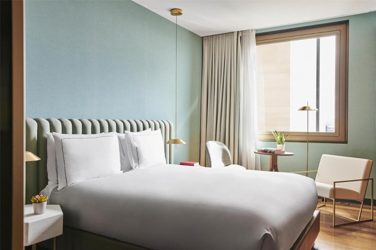 Cama o camas de una habitación en Grand Hyatt Barcelona