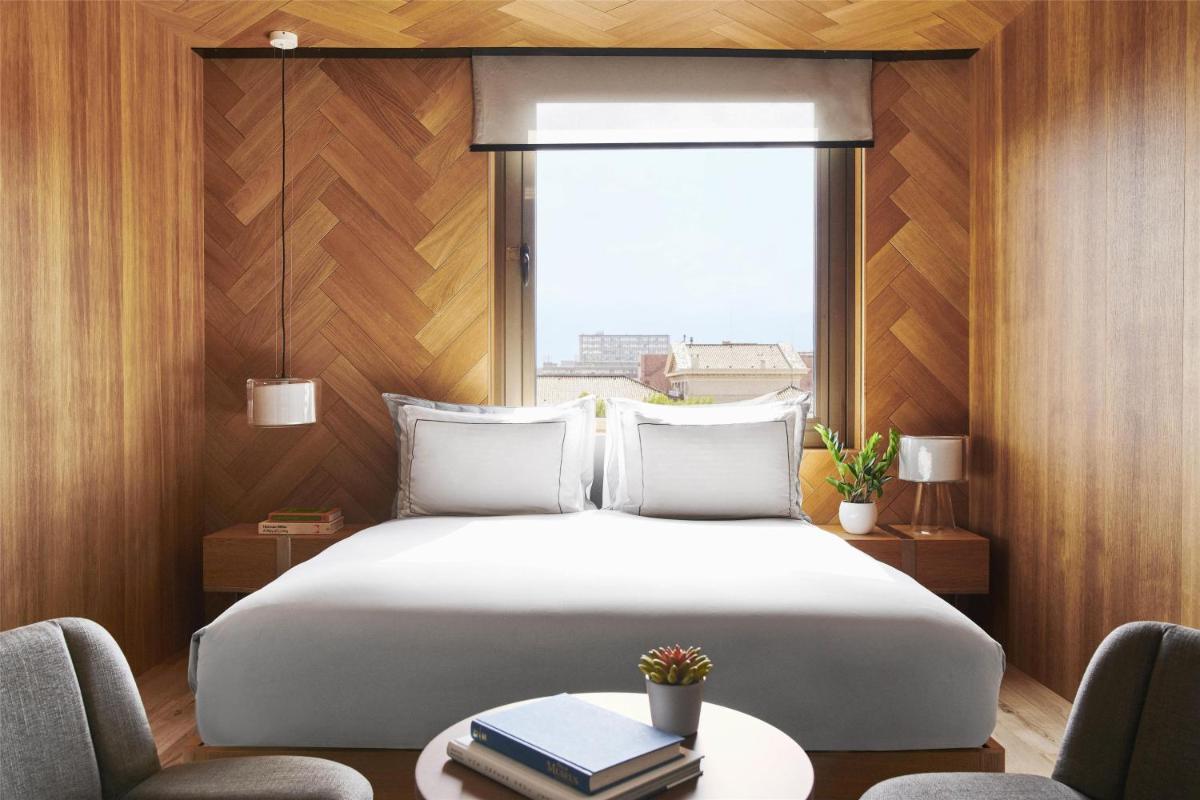 Cama o camas de una habitación en Grand Hyatt Barcelona