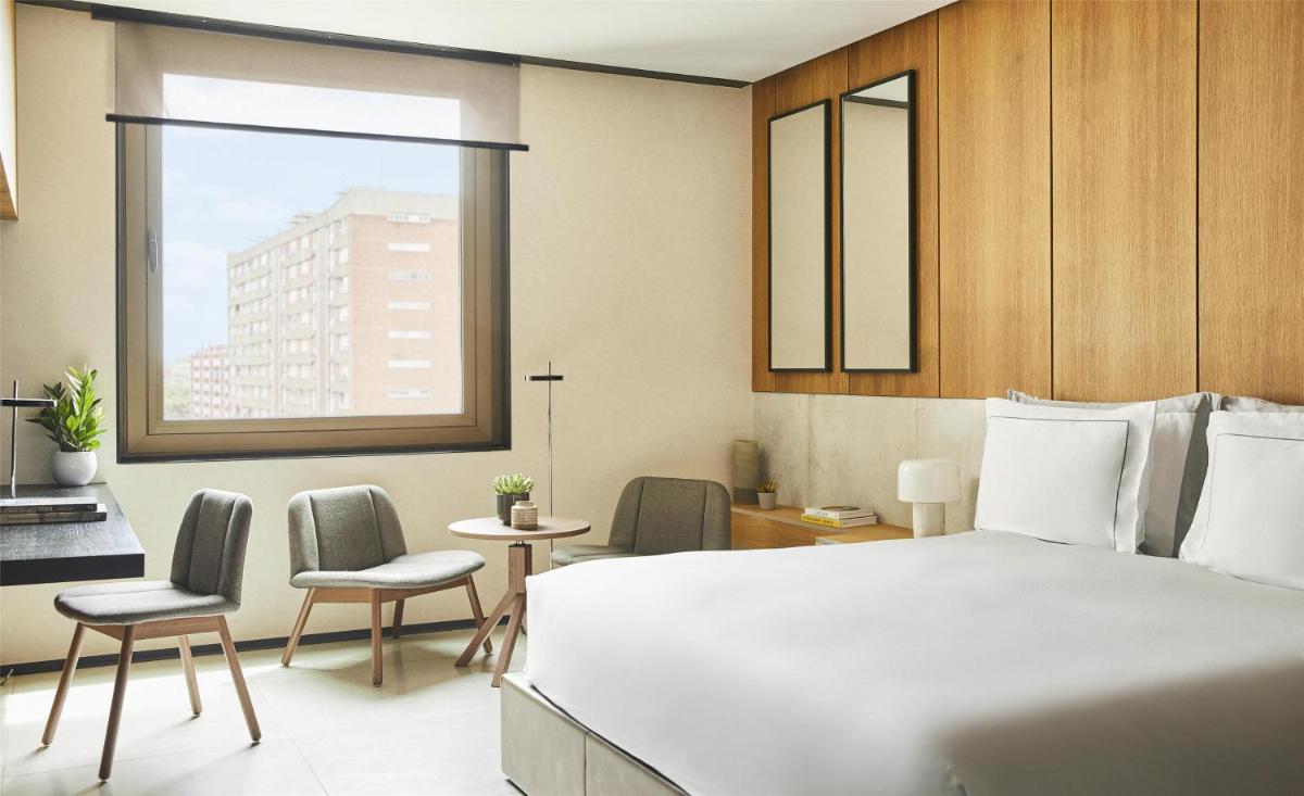 Cama o camas de una habitación en Grand Hyatt Barcelona