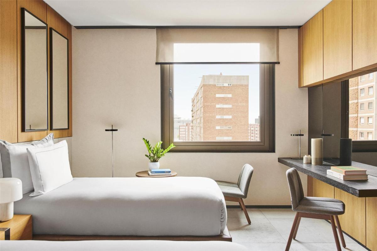 Cama o camas de una habitación en Grand Hyatt Barcelona