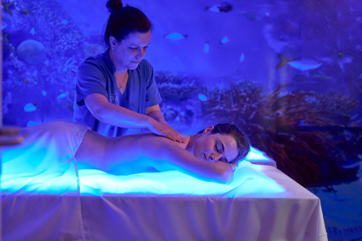 O spa e/ou outras comodidades de bem-estar em Hotel Do Caracol
