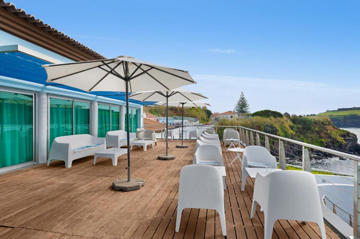 Uma varanda ou terraço em Hotel Do Caracol