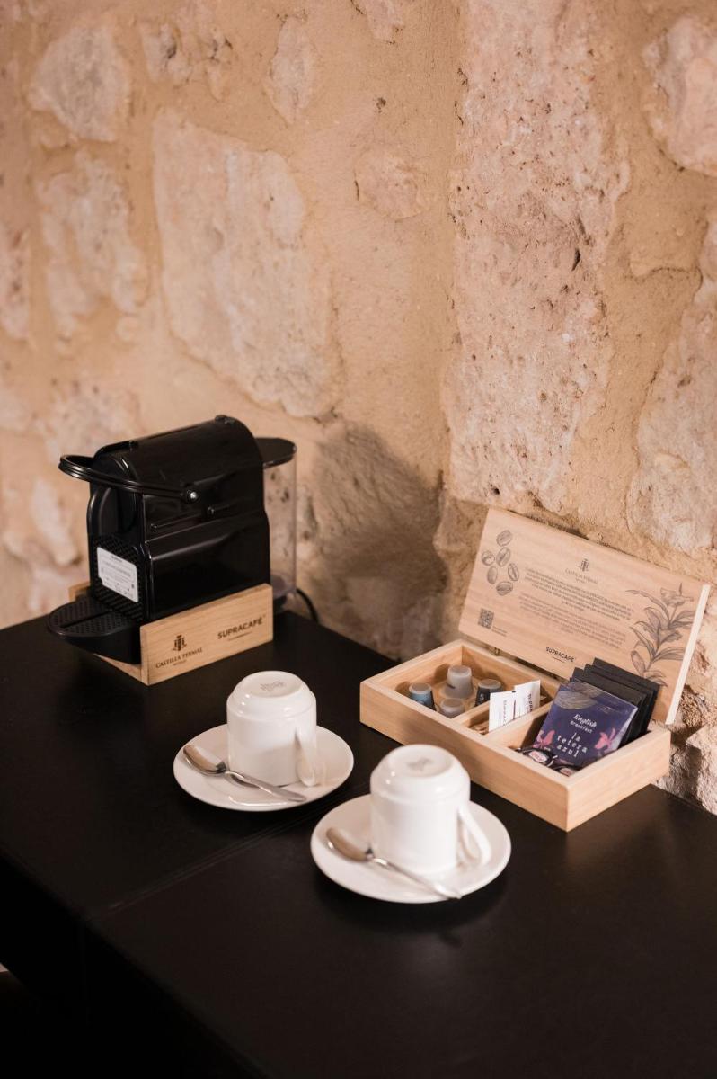 Utensilios para hacer té y café en Castilla Termal Burgo de Osma