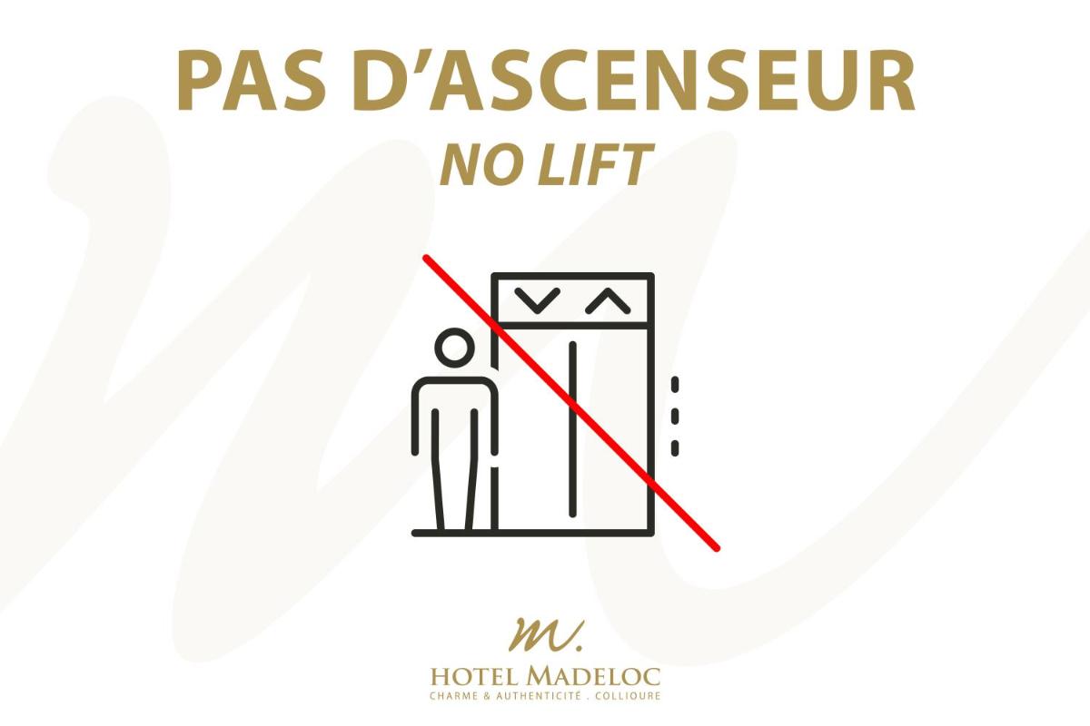 Plan de l'établissement Hôtel & Spa Le Madeloc - Collioure Centre