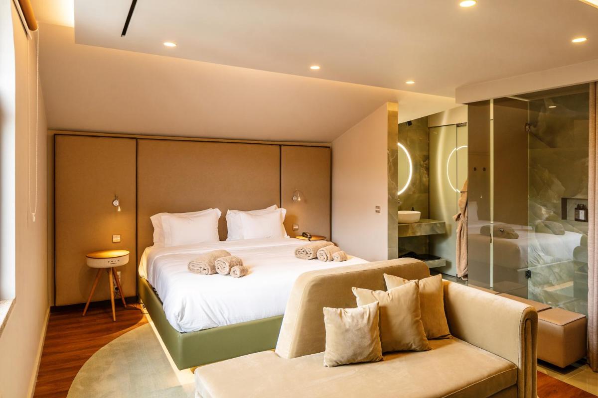 Uma cama ou camas num quarto em Grande Hotel Thermas Nature & SPA