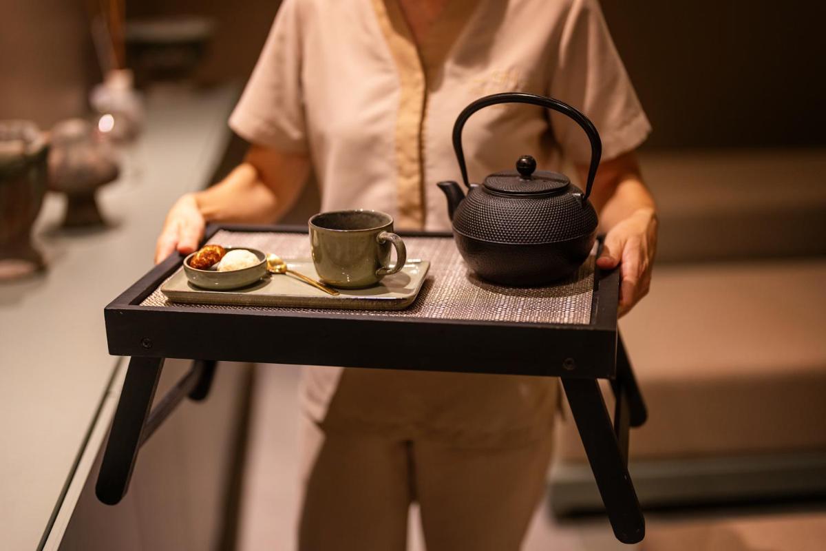 Comodidades para chá e café em Grande Hotel Thermas Nature & SPA