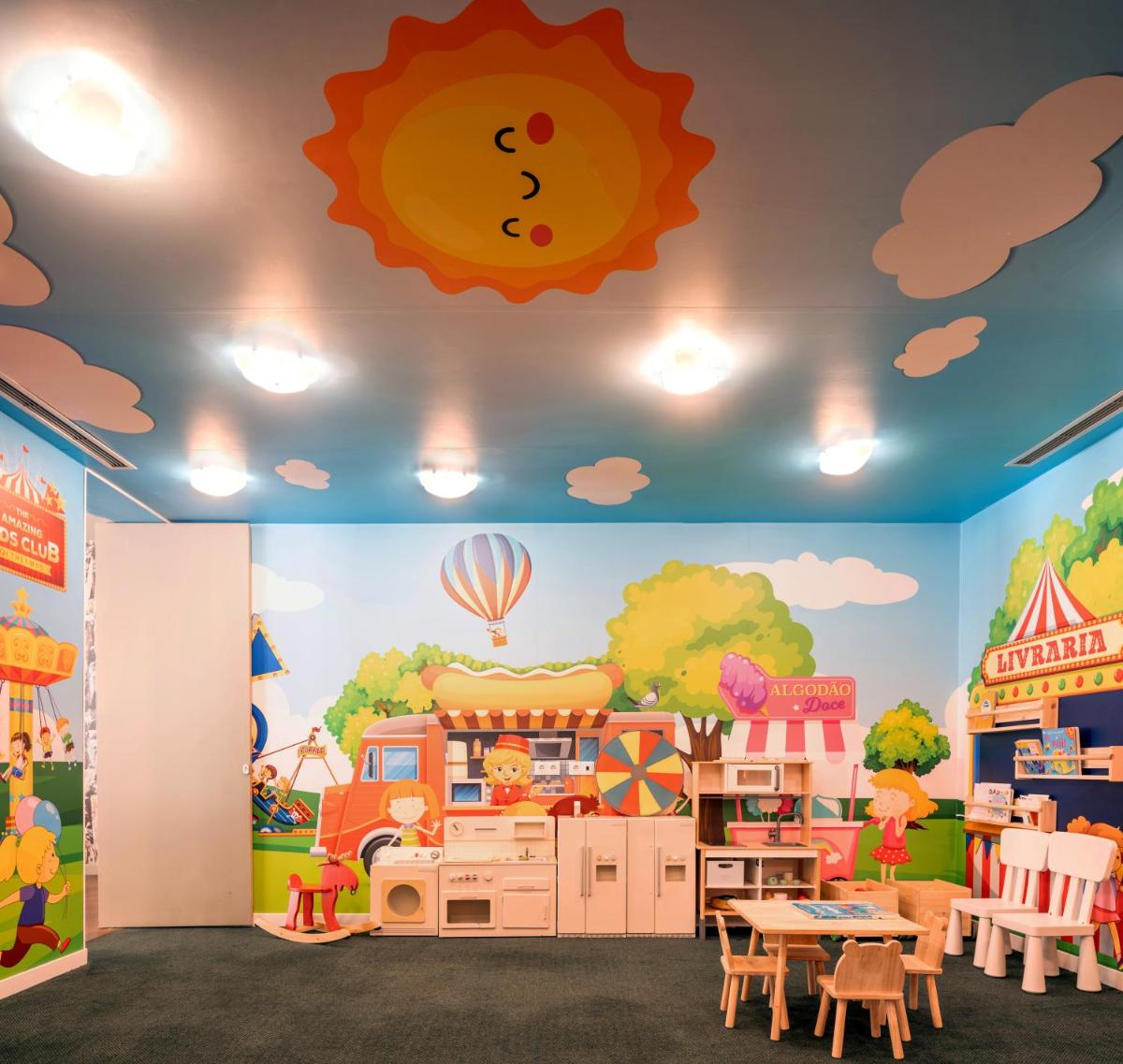 O clube infantil de Grande Hotel Thermas Nature & SPA