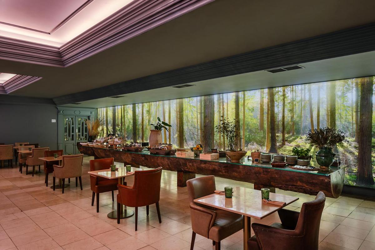 Um restaurante ou outro lugar para comer em Grande Hotel Thermas Nature & SPA