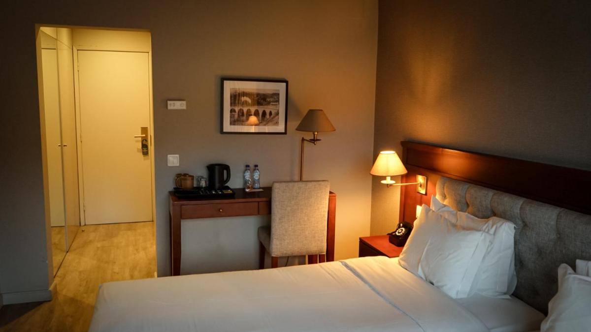 Uma cama ou camas num quarto em Grande Hotel Thermas Nature & SPA