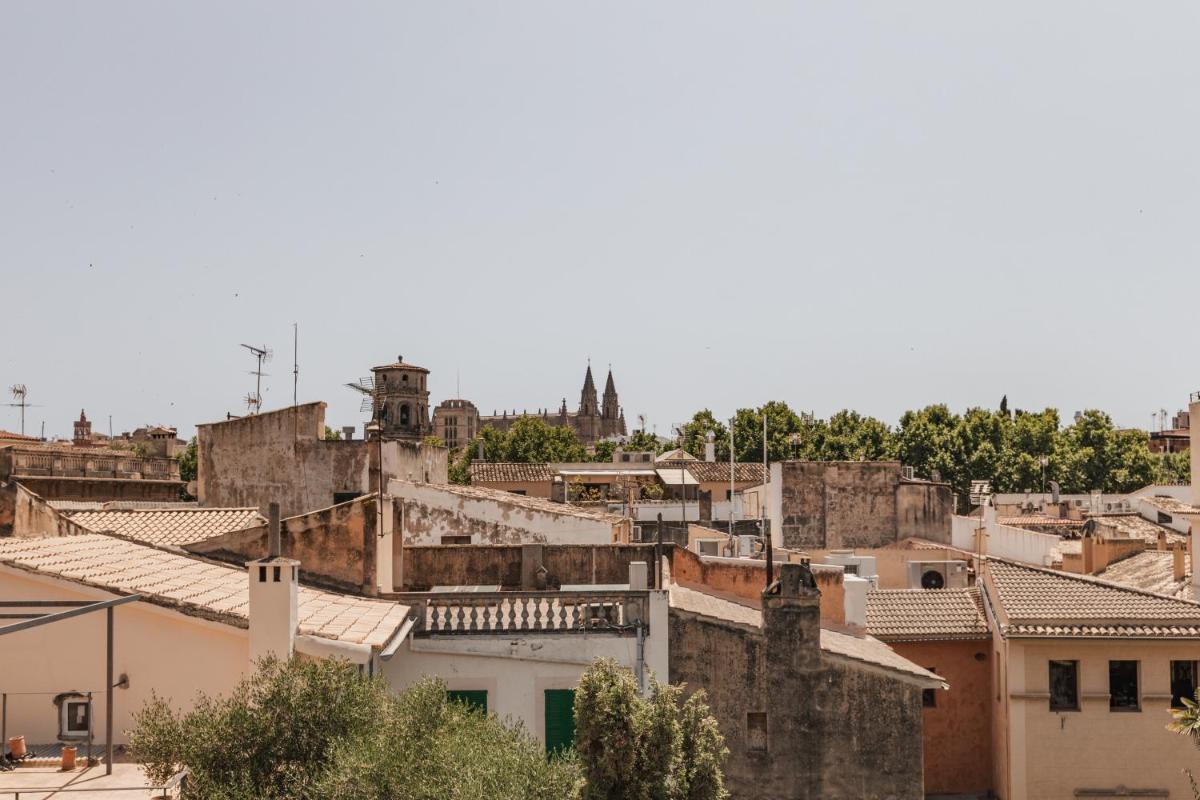 Vista general de Palma de Mallorca o vista desde el hotel