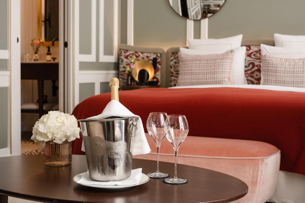 Boissons dans l'établissement Hôtel Les Lumières - Relais & Châteaux