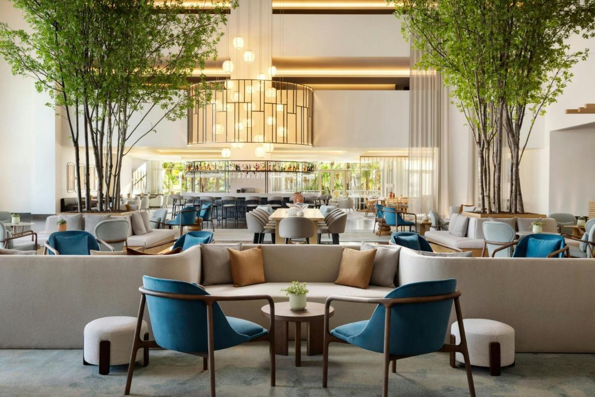 Uma área de estar em Algarve Marriott Salgados Golf Resort & Spa