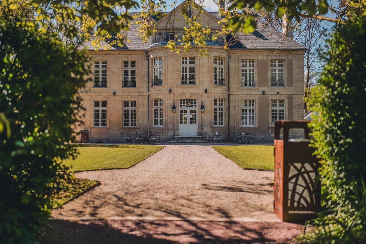 Jardin de l'établissement Domaine de Coeurmandie - Hôtel Château