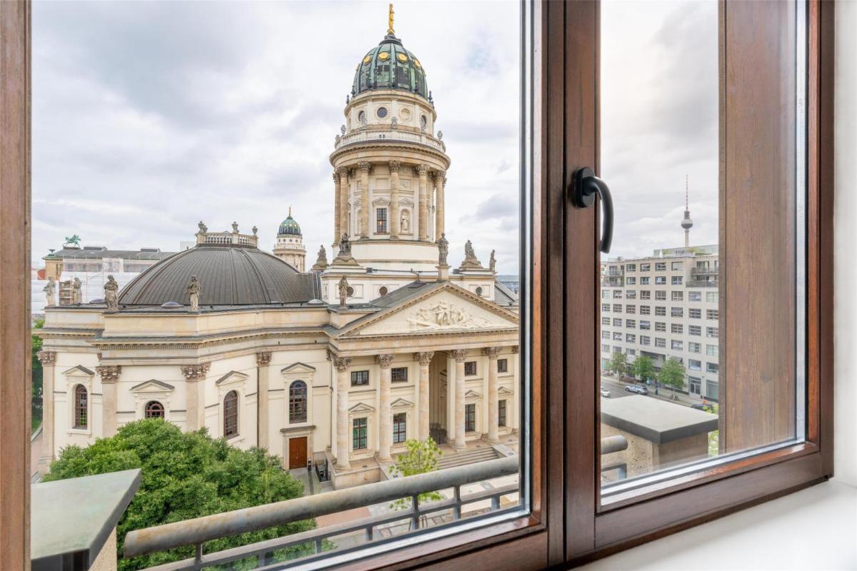 Ein allgemeiner Blick auf Berlin oder ein Stadtblick von des Hotels aus